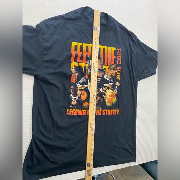 Legendz Of The Streetz Tour Rick Ross Jeezy Mens Shirt Size XL - Picture 4 of 5